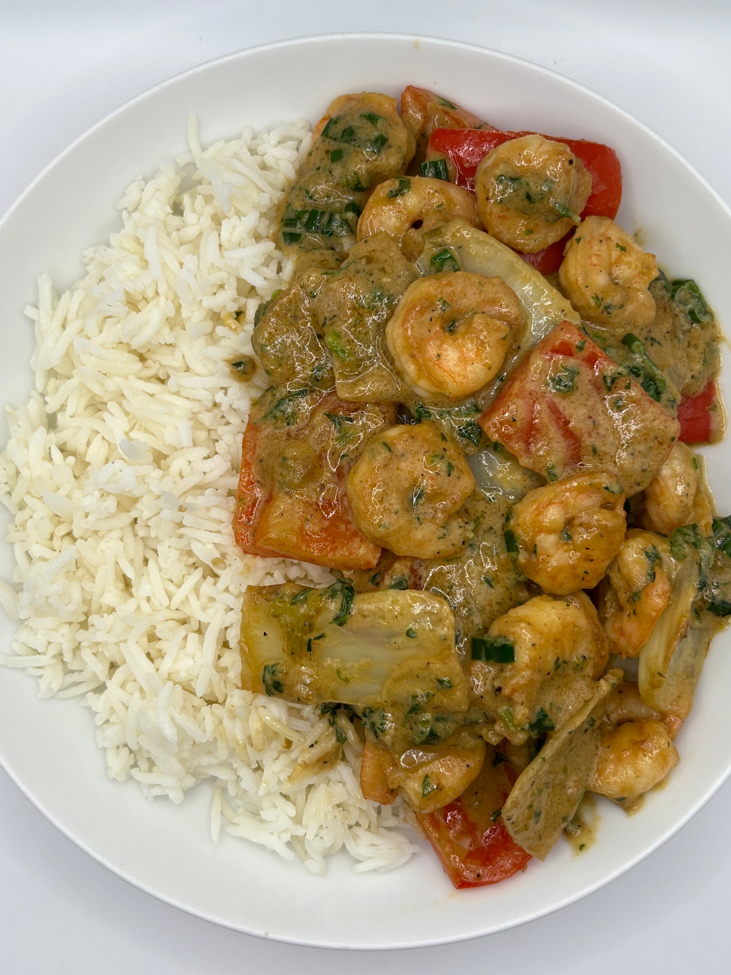 Shrimp Coconut Curry / Cari Coco de Crevettes