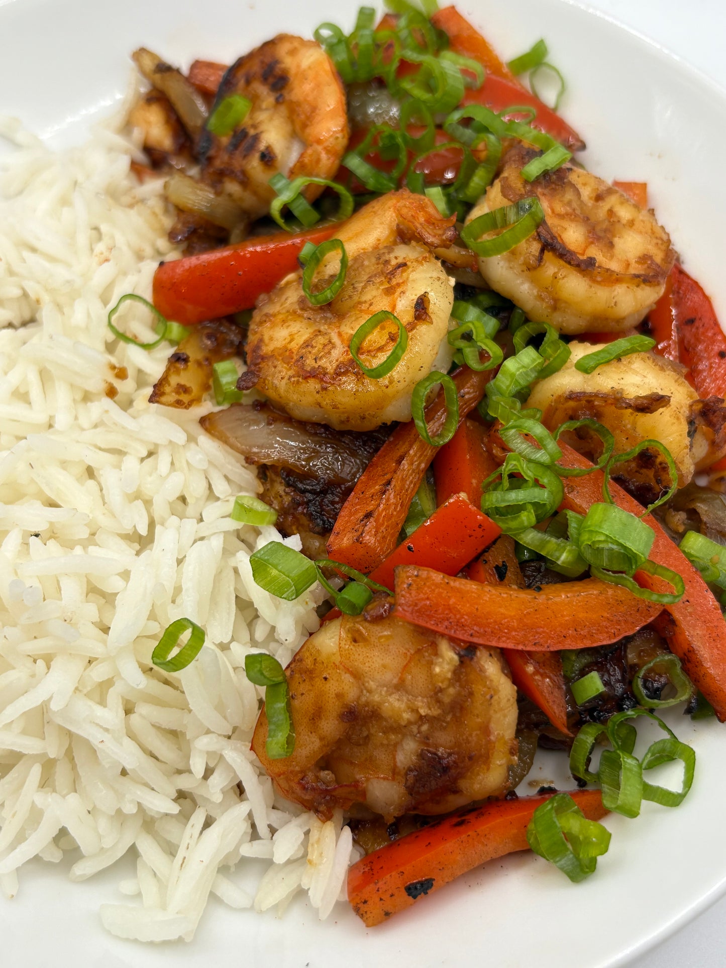 Honey Garlic Shrimp / Crevettes Miel et Ail