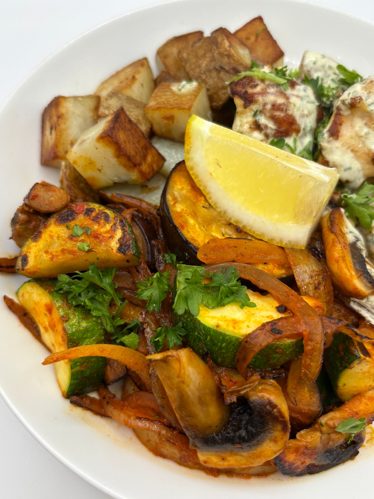 Chicken Souvlaki / Souvlaki de Poulet