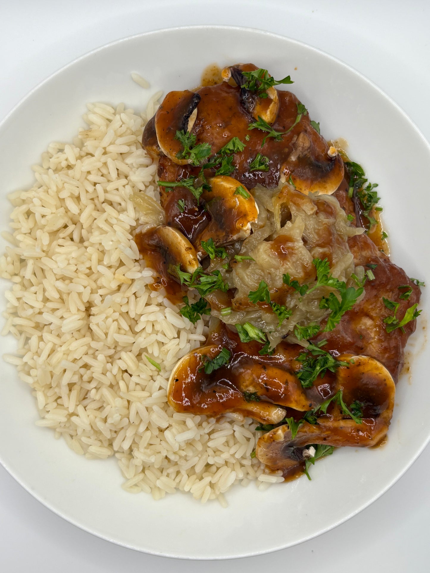 Turkey Hamburger Steak / Hamburger de Dinde
